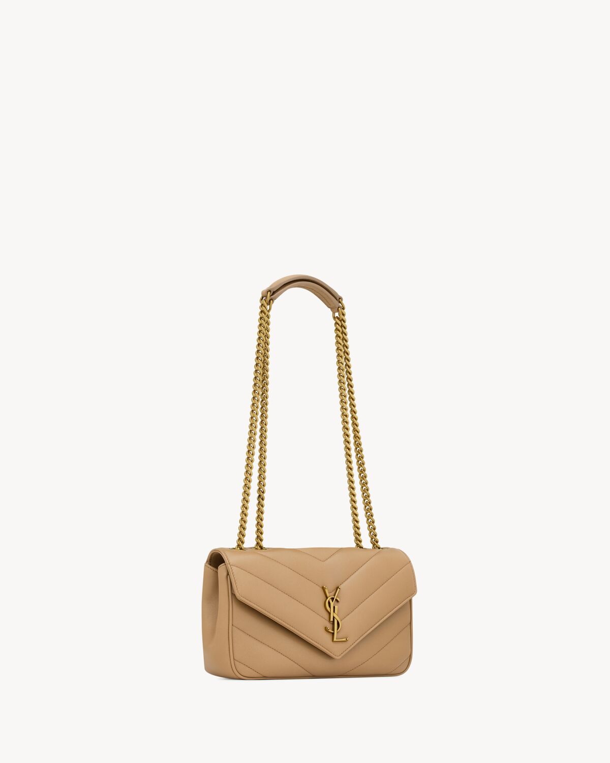 YSL LOULOU small in MATELASSÉ lambskin - Image 6